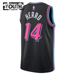 Miami Heat Trikot Tyler Herro Nike 2025-26 City Edition Schwarz Swingman - Kinder